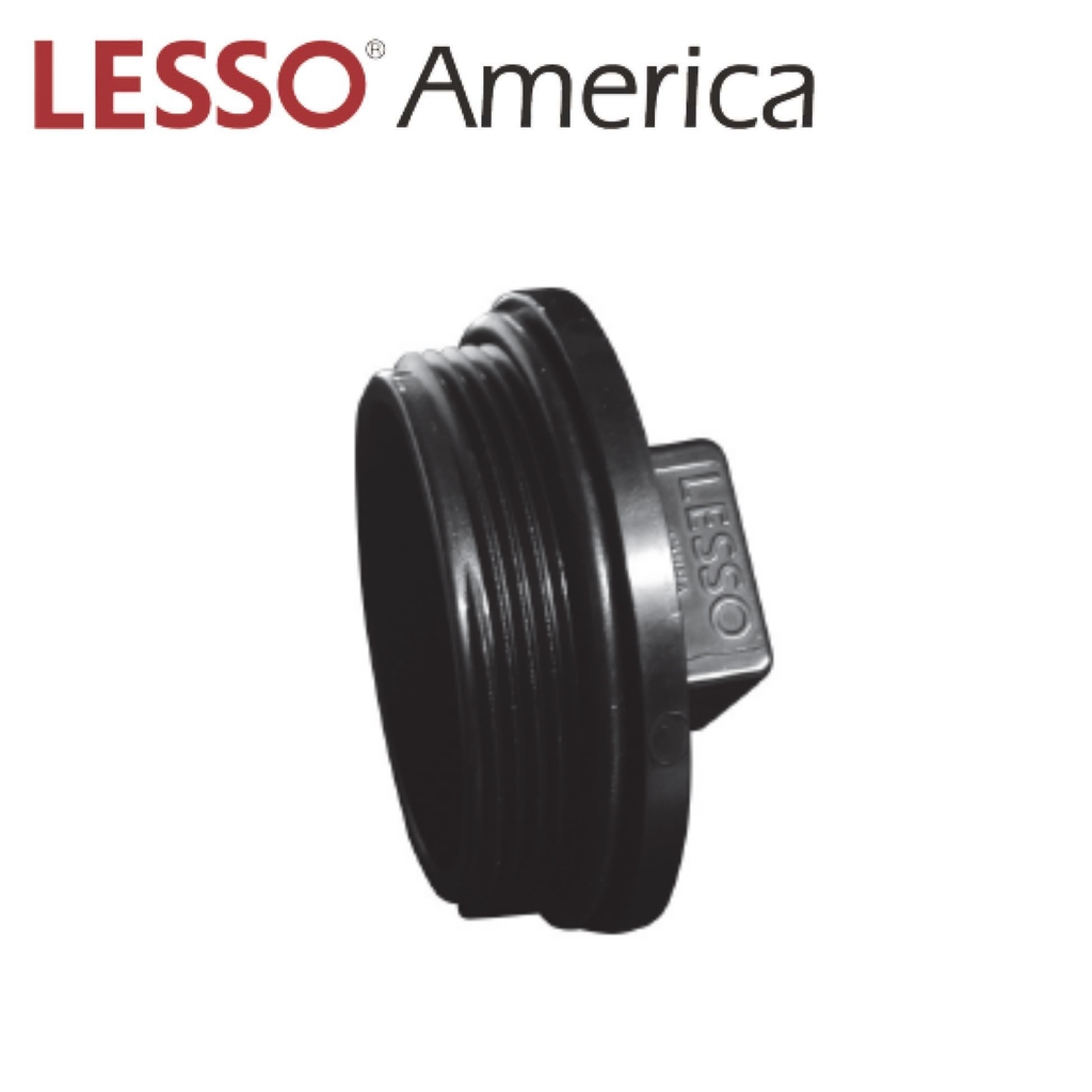 ABS DWV Cleanout Plug with Gasket, Case Quantity