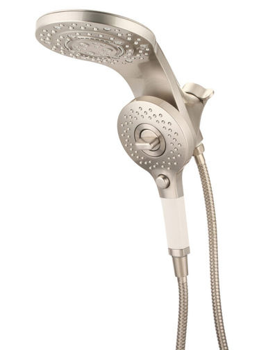 Pioneer Brushed Nickel Docking Shower Head