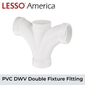 PVC DWV Double Fixture Fitting, Case Quantity